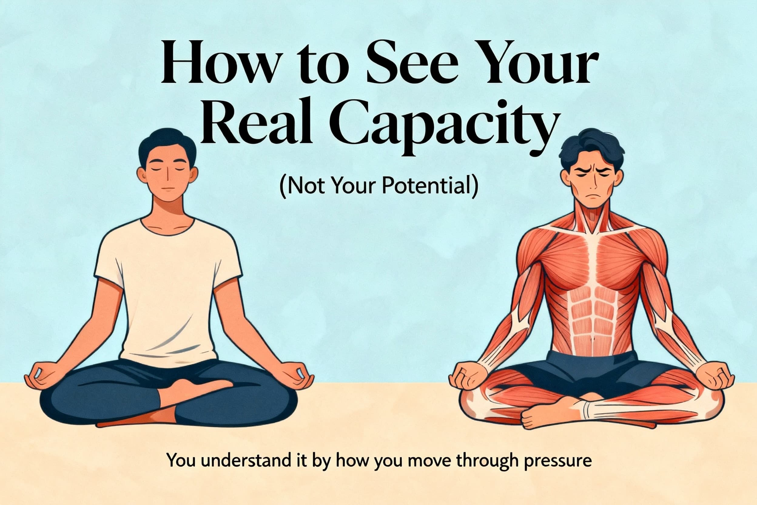 how to see your real capacity